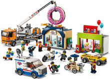 Load image into Gallery viewer, LEGO City Donut Shop Opening 60233 Store Opening Build and Play with Toy Taxi