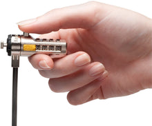 Load image into Gallery viewer, Kensington Portable Combination Cable Lock for Laptops and Other Devices