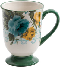 Load image into Gallery viewer, The Pioneer Woman Rose Shadow 18-Ounce Latte Mug Set, Set of 4