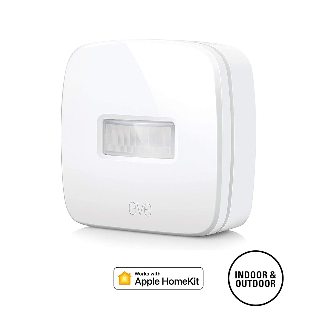 Eve Motion - Smart Wireless Motion Sensor with IPX 3 Water Resistance, get Notifications, Automatically Trigger Accessories and Scenes, no Bridge Necessary, Bluetooth (Apple HomeKit)
