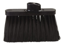 Load image into Gallery viewer, Carlisle 3685403 Flo-Pac Duo Sweep Stiff Filament Light Industrial Broom Head, Polypropylene Bristles, 11&quot; Trim x 11&quot; Width Bristle, 7&quot; Overall Length, Black (Pack of 12)