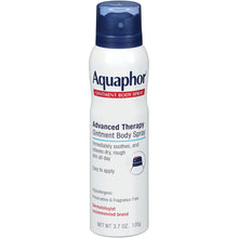 Load image into Gallery viewer, Aquaphor Ointment Body Spray - Moisturizes and Heals Dry, Rough Skin - 3.7 oz. Spray Can