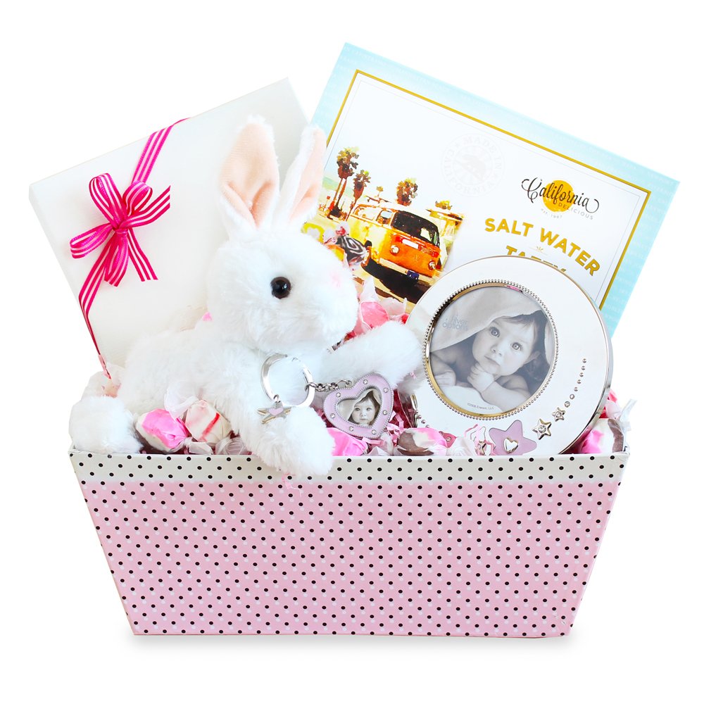 California Delicious Welcome Bunny & Picture Frame Gift Set for Baby