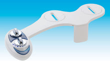 Load image into Gallery viewer, Luxe Bidet Neo 120 - Self Cleaning Nozzle - Fresh Water Non-Electric Mechanical Bidet Toilet Attachment (blue and white)