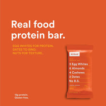 Load image into Gallery viewer, RXBAR, Chocolate Chip, Protein Bar, 1.83 Ounce (Pack of 24) Breakfast Bar, High Protein Snack