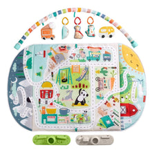 Load image into Gallery viewer, Fisher-Price Activity City Gym to Jumbo Playmat, Infant to Toddler Activity Gym with Music, Lights, Vehicle Toys &amp; Extra-Large Playmat