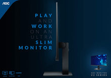 Load image into Gallery viewer, AOC 22V2H 22&quot; Full HD 1920x1080 Ultra-Slim Monitor, Frameless IPS, 5ms, 75Hz, Freesync