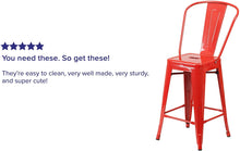 Load image into Gallery viewer, Flash Furniture Metal Counter Stool