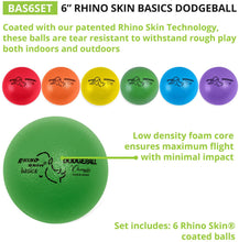 Load image into Gallery viewer, Champion Sports Rhino Skin Basic Dodgeball Set With Mesh Storage Bag