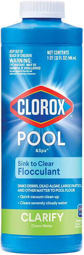 Cloroxx 59032CLX Sink to Clear Flocculent, 1-Quart
