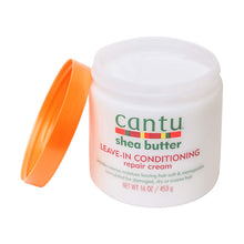 Load image into Gallery viewer, Cantu Shea Butter Leave-In Conditioning Repair Cream, 16 Ounce (Pack of 3)