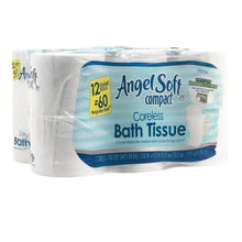 Load image into Gallery viewer, Georgia-Pacific Angel Soft Professional Series Compact Premium Embossed Coreless 2-Ply Toilet Paper by GP PRO, 1937300, 12 Rolls Per Case, White