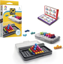 Load image into Gallery viewer, SmartGames IQ Puzzler Pro, a Travel Game for Kids and Adults, a Cognitive Skill-Building Brain Game - Brain Teaser for Ages 6 &amp; Up, 120 Challenges in Travel-Friendly Case.