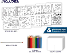 Load image into Gallery viewer, Crayola Light Up Tracing Pad Blue, Toys for Boys &amp; Girls, Gift for Kids, Age 6+