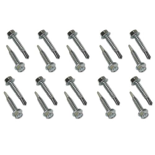 E-Track Metal Screw 20 Piece Fastener Set (1/4