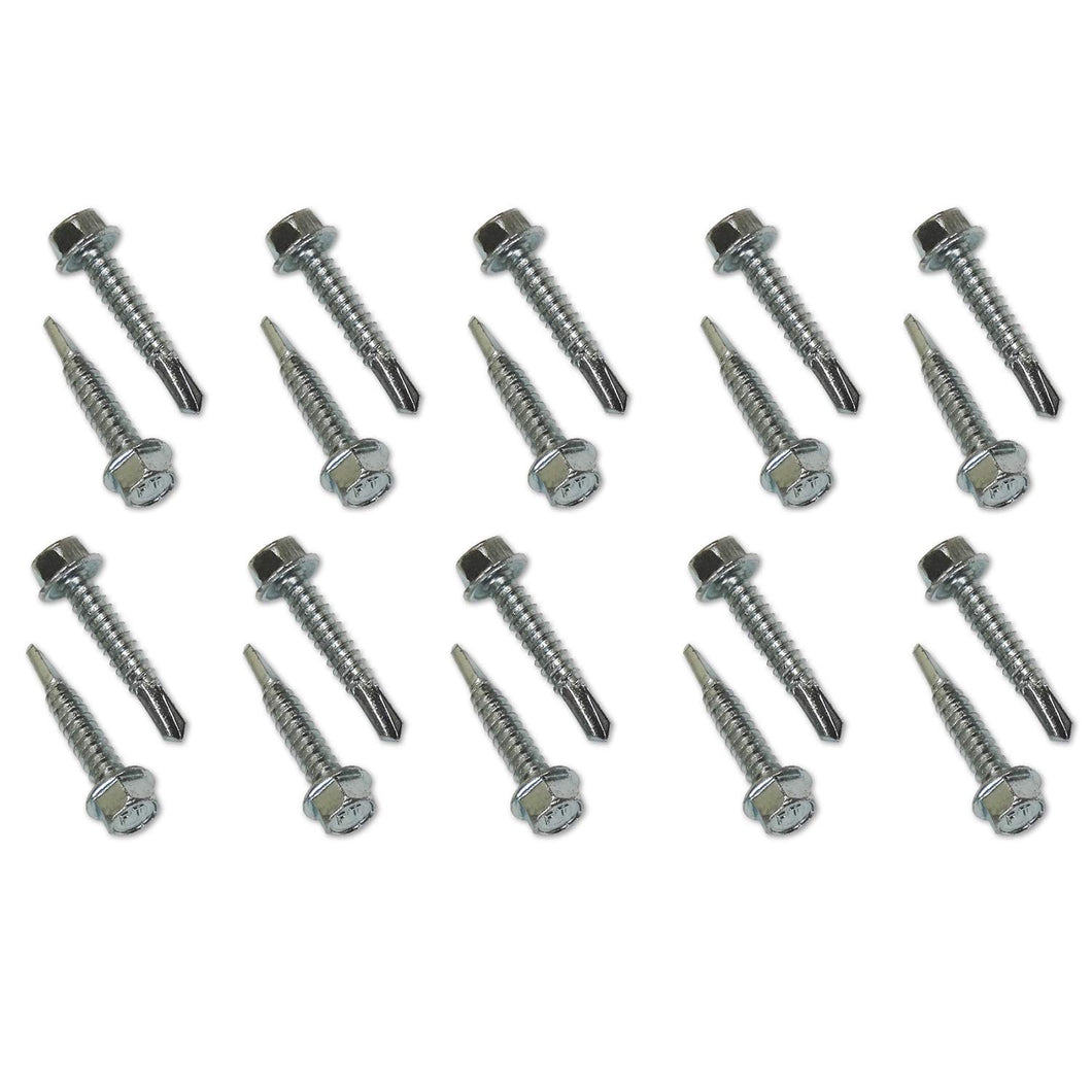 E-Track Metal Screw 20 Piece Fastener Set (1/4