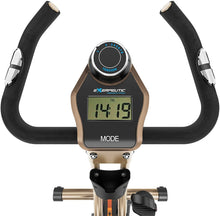 Load image into Gallery viewer, Exerpeutic Gold Heavy Duty Foldable Exercise Bike with 400 lbs Weight Capacity