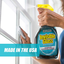 Load image into Gallery viewer, Invisible Glass Premium Glass Cleaner with Amazon Basics Thick Microfiber Cleaning Cloths