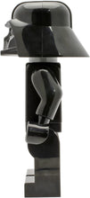 Load image into Gallery viewer, ClicTime Lego Star Wars 9002113 Darth Vader Kids Minifigure Light Up Alarm Clock | Black/Gray | Plastic | 9.5 inches Tall | LCD Display | boy Girl | Official