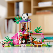 Load image into Gallery viewer, LEGO Friends Panda Jungle Tree House 41422 Building Toy; Includes 3 Panda Minifigures for KidsWho Love Wildlife Animals Friends Mia and Olivia, New 2020 (265 Pieces)