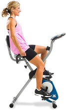Load image into Gallery viewer, XTERRA Fitness FB350 Folding Exercise Bike, Silver