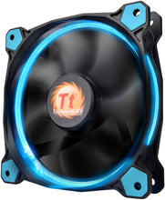 Load image into Gallery viewer, Thermaltake RIING 120mm Red LED Ultra Quiet High Airflow Computer Case Fan