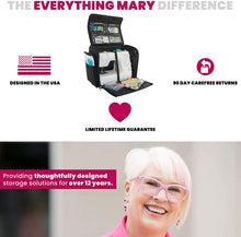 Load image into Gallery viewer, Everything Mary Cheetah Print Rolling Sewing Machine Tote - Sewing Machine Case Fits Most Standard Brother &amp; Singer Sewing Machines, Sewing Bag with Wheels &amp; Handle