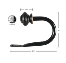 Load image into Gallery viewer, Decopolitan Urn Holdback Pair Bronze