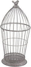 Load image into Gallery viewer, Deco 79 Farmhouse Birdcage Candle Lanterns, 10&quot;W x 20&quot;H, Gray, Brown