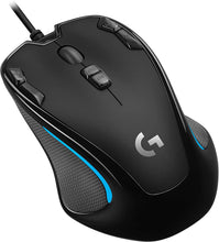 Load image into Gallery viewer, Logitech G300s Optical Ambidextrous Gaming Mouse – 9 Programmable Buttons, Onboard Memory