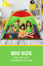 Load image into Gallery viewer, Alvantor Kids Tents Indoor Children Play Tents For Toddler Tents For Kids Pop Up Tent Boys Girls Toys Indoor Outdoor Play Houses 8017 Giant Party 58”x58&quot;x47&quot;