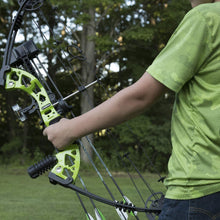 Load image into Gallery viewer, Audax Burst Youth Hunter Bow Package Green