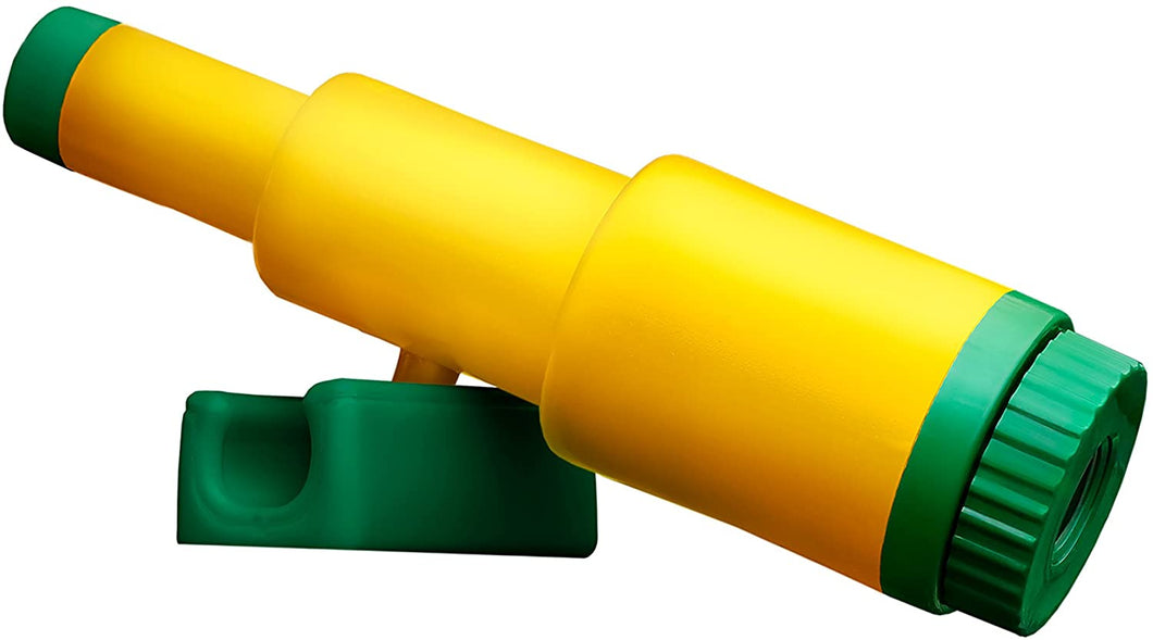 Gorilla Playsets 07-0033 Looney Kaleidoscope Plastic Swing Set Accessory for Kids, Yellow with Green