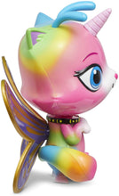 Load image into Gallery viewer, RBUK Rainbow Butterfly Unicorn Kitty Groovin Heads Rainbow Bobble Head Toy