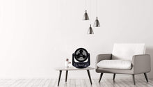 Load image into Gallery viewer, Hunter FSQ-MF09F-B Whole Room Table Fan - Black (Room Fan)