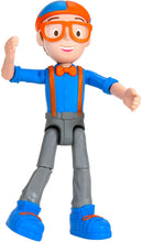 Load image into Gallery viewer, Blippi Talking Figure, 9-inch Articulated Toy with 8 Sounds and Phrases, Poseable Figure Inspired by Popular YouTube Edutainer