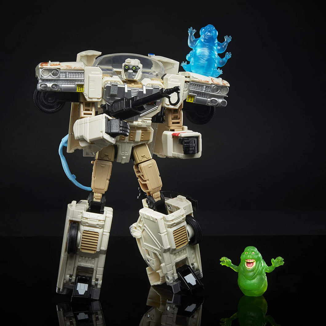 Ghostbusters X Transformers 2021 G1 Autobot Ectotron ECTO-1 & Comic Exclusive