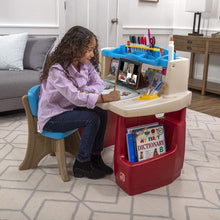 Load image into Gallery viewer, Step2 Deluxe Art Master Kids Desk | Assembles In Min, Multi/None, Model Number: 702500