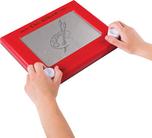 Load image into Gallery viewer, Etch A Sketch, Classic Red Drawing Retro Toy with Magic Screen, for Ages 3 and Up (Styles May Vary)