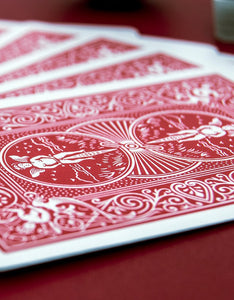 Bicycle Poker Size Standard Index Playing Cards [Colors May Vary: Red, Blue or Black]