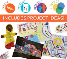 Load image into Gallery viewer, Crayola Created Family Engagement Kits, STEAM for Grades 3-5 Learning Games, Multi