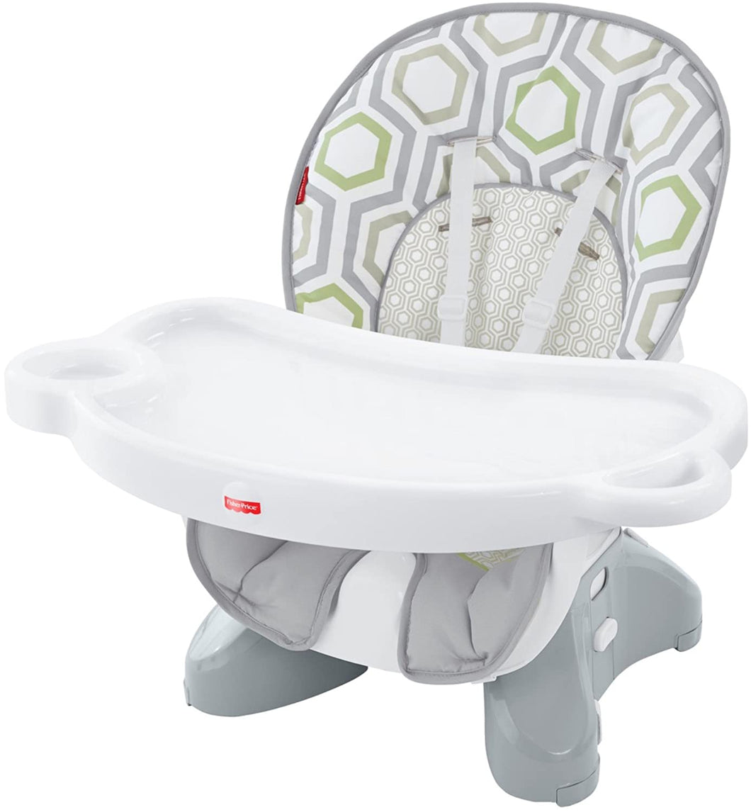 Fisher-Price SpaceSaver High Chair, Geo Meadow