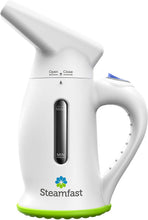 Load image into Gallery viewer, Steamfast SF-425 Travel Garment Steamer for Fabrics, Compact Size, Lightweight, Fast Heat Up Time, Non-Slip Silicone Base