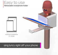 Load image into Gallery viewer, Tzumi Electronics 4955-B PopSolo Bluetooth Karaoke Microphone &amp; Speaker