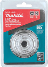Load image into Gallery viewer, Makita A-98429 2-3/4" Knot Wire Cup Brush, 5/8"-11