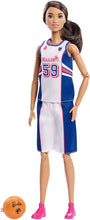 Load image into Gallery viewer, Barbie️ Made to Move️ Basketball Player Doll