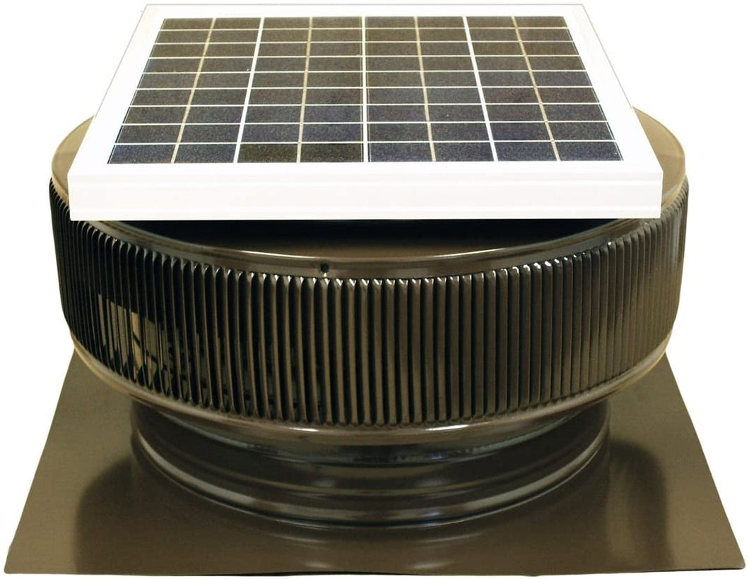 Aura Solar Fan, 14 Inch Diameter, 2 Inch Collar