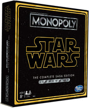 Load image into Gallery viewer, Monopoly: Star Wars Complete Saga Edition Board Game for Kids Ages 8 &amp; Up