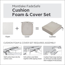 Load image into Gallery viewer, Classic Accessories Montlake Round Cushion Foam &amp; Slip Cover