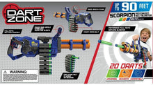 Load image into Gallery viewer, Prime Time Toys Dart Zone Scorpion Motorized Automatic Gatling Blaster
